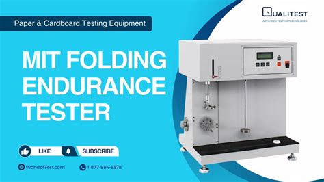 MIT Folding Tester solution|mit fold test.